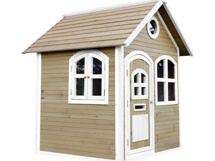 AXI Julia Spielhaus Braun - Weiß 151 x 137 x 175 cm* Weißlacke