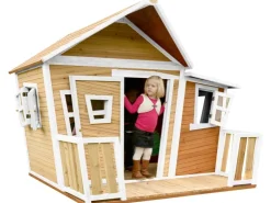 AXI Lisa Spielhaus Braun - Weiß 193 x 220 x 174 cm* Leitern