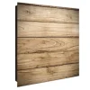 Banjado Großer Schlüsselkasten Glas 30x30cm Schwarz Scharnier Links 50 Haken Beschreibbar Magnetisch Motiv Holzplanken* Schweberegale