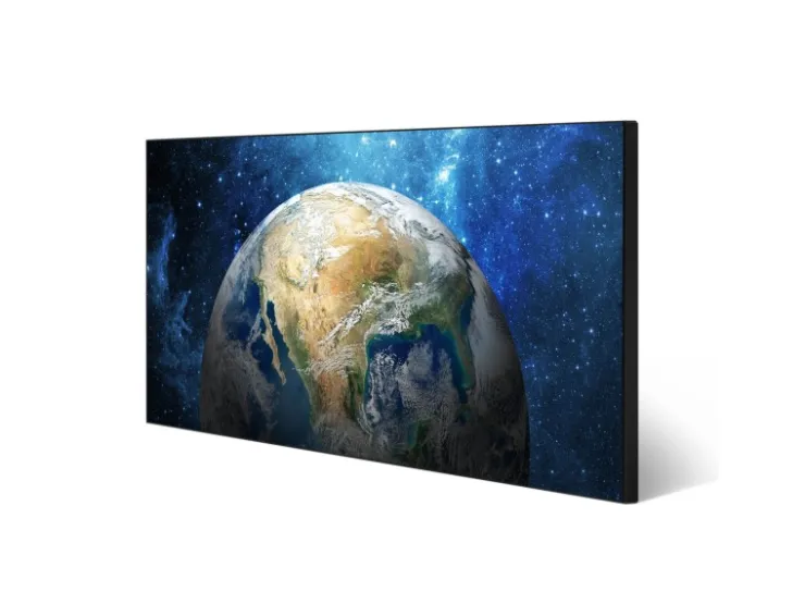 Banjado Magnettafel 78x37cm Magnetwand Schwarz Aus Metall Magnetpinnwand Pinnwand Inkl. 4 Magnete Motiv Erdkugel* Wanddekoration