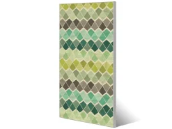 Banjado Magnettafel 37x78cm Magnetwand Silber Aus Metall Magnetpinnwand Pinnwand Inkl. 4 Magnete Motiv Vier Farben Grün* Pinnwände