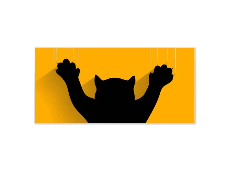 Banjado Magnettafel 78x37cm Magnetwand Weiß Aus Metall Magnetpinnwand Pinnwand Inkl. 4 Magnete Motiv Scratch* Pinnwände