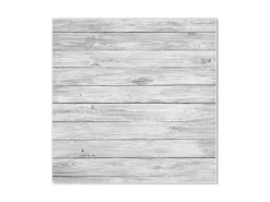 Banjado Magnettafel 50x50cm Magnetwand Weiß Aus Metall Magnetpinnwand Pinnwand Inkl. 4 Magnete Motiv Weiß Gebeizt* Pinnwände