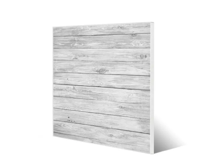 Banjado Magnettafel 50x50cm Magnetwand Weiß Aus Metall Magnetpinnwand Pinnwand Inkl. 4 Magnete Motiv Weiß Gebeizt* Pinnwände
