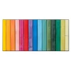 Banjado Magnettafel 78x37cm Magnetwand Schwarz Aus Metall Magnetpinnwand Pinnwand Inkl. 4 Magnete Motiv Regenbogenfarben* Pinnwände