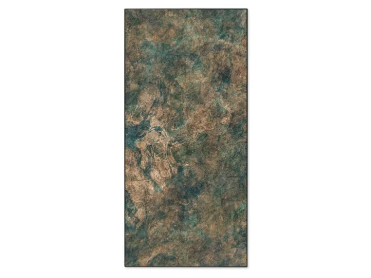 Banjado Magnettafel 37x78cm Magnetwand Schwarz Aus Metall Magnetpinnwand Pinnwand Inkl. 4 Magnete Motiv Kupfer Patina* Pinnwände|Wanddekoration