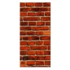 Banjado Magnettafel 37x78cm Magnetwand Weiß Aus Metall Magnetpinnwand Pinnwand Inkl. 4 Magnete Motiv Ziegelwand* Pinnwände