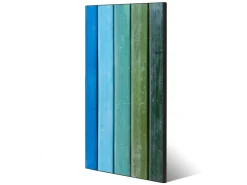 Banjado Magnettafel 37x78cm Magnetwand Schwarz Aus Metall Magnetpinnwand Pinnwand Inkl. 4 Magnete Motiv Regenbogenfarben* Pinnwände