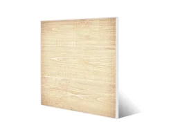 Banjado Magnettafel 50x50cm Magnetwand Weiß Aus Metall Magnetpinnwand Pinnwand Inkl. 4 Magnete Motiv Bretter* Pinnwände