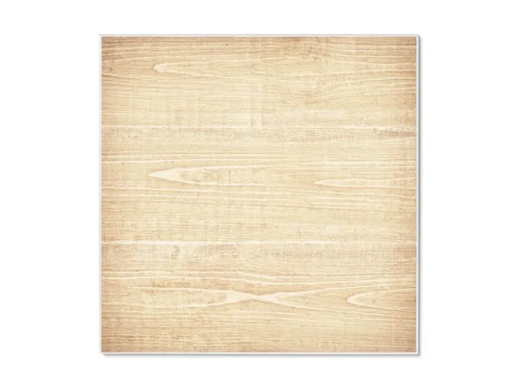 Banjado Magnettafel 50x50cm Magnetwand Weiß Aus Metall Magnetpinnwand Pinnwand Inkl. 4 Magnete Motiv Bretter* Pinnwände