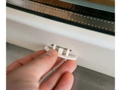 Bauheld Fenster Wasserschlitzkappen 25 bis 30 mm 30 Stück Ral 9003* Insektenschutz