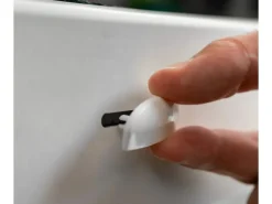 Bauheld Fenster Wasserschlitzkappen 25 bis 30 mm 30 Stück Ral 9003* Insektenschutz