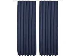 Beautissu Amelie TK Vorhang mit Kräuselband 140x245cm 2tlg* Vorhänge|Gardinen