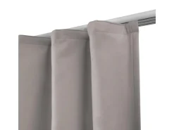 Beautissu Amelie TK Vorhang mit Kräuselband 140x245cm 2tlg* Türvorhänge