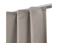 Beautissu Amelie TK Vorhang mit Kräuselband 140x245cm 2tlg