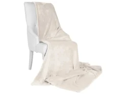 Beautissu Aurelia Decke 150x200cm Natur