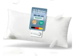 Beautissu BeauNuit FK Kopfkissen 40x80cm Weiß