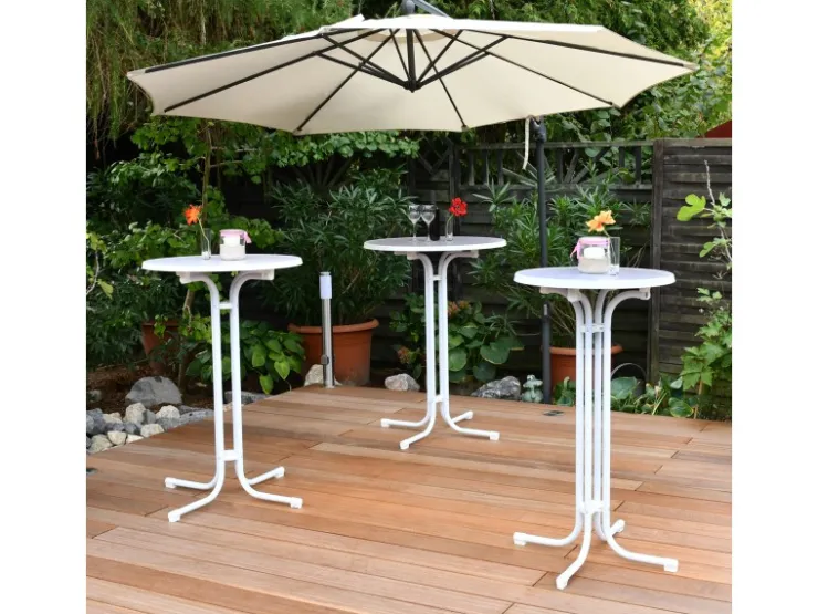 Beautissu Bellini Stehtisch Ø80xH110cm* Tische
