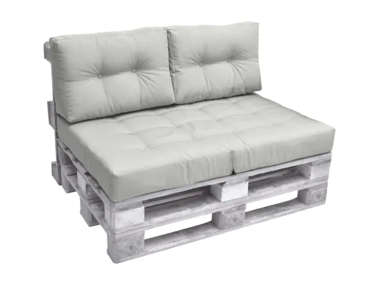 Beautissu ECO Elements Palettenkissen Sitz + Rücken 2tlg* Kissen