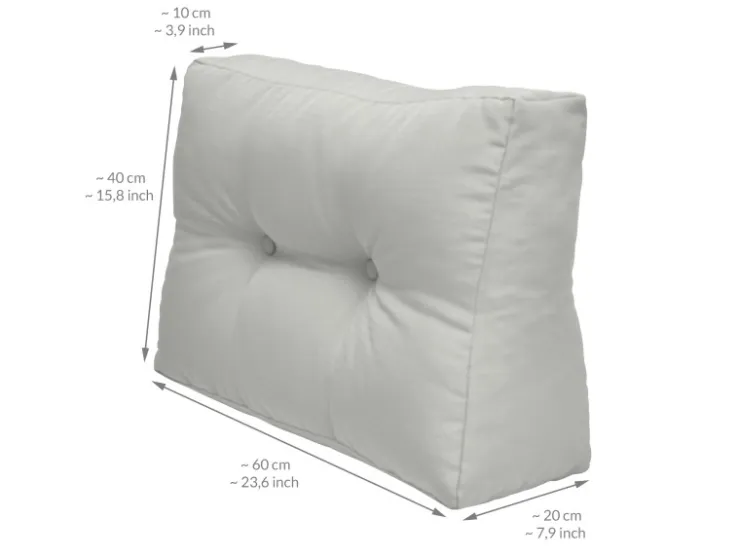 Beautissu ECO Elements Palettenkissen Sitz + Rücken 2tlg* Kissen
