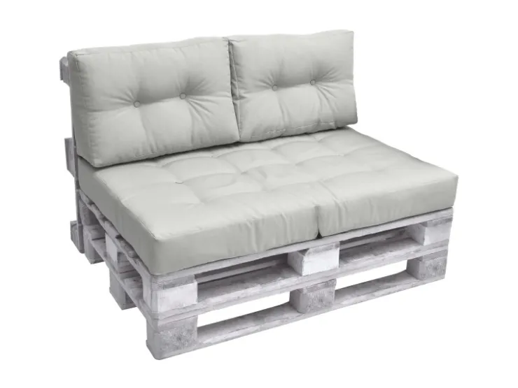 Beautissu ECO Elements Palettenkissen Seite 60x40x20cm* Kissen