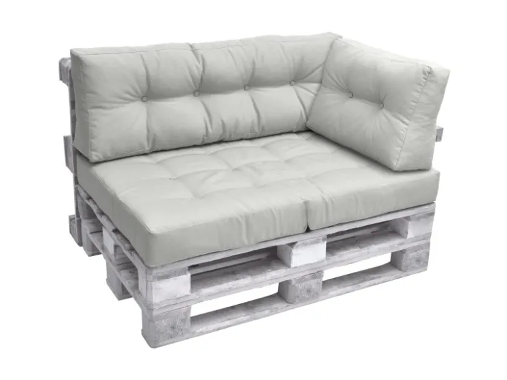 Beautissu ECO Elements Palettenkissen Seite 60x40x20cm* Kissen