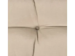Beautissu ECO Style Palettenkissen Rücken 120x40x10cm Natur