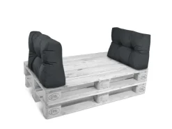Beautissu ECO Style Palettenkissen Rücken 60x40x10cm 2tlg