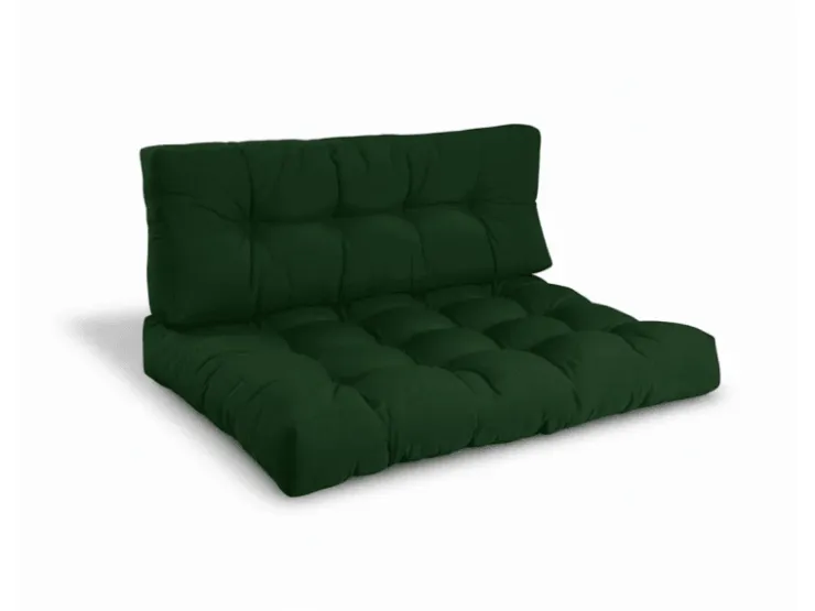 Beautissu ECO Style Palettenkissen Sitz 120x80x15cm + Rücken 1tlg* Kissen
