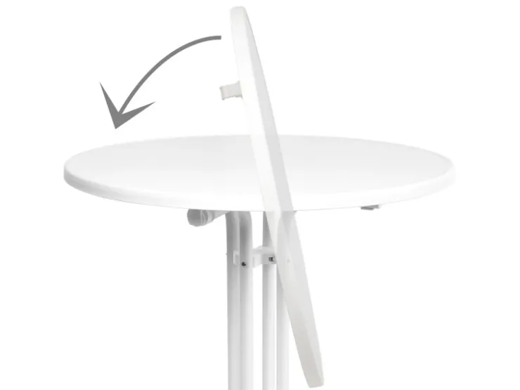 Beautissu Sylt Stehtisch Ø 80 cm