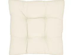 Beautissu Xluna Loungekissen Sitz 50x50x10cm