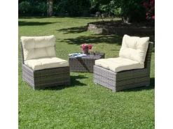 Beautissu Xluna Loungekissen Sitz 50x50x10cm