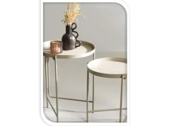 Beistelltisch 2er Set Eisen* Tische