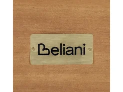 Beliani Gartensofa Heller Holzfarbton Beige 65x179x76* Sofas