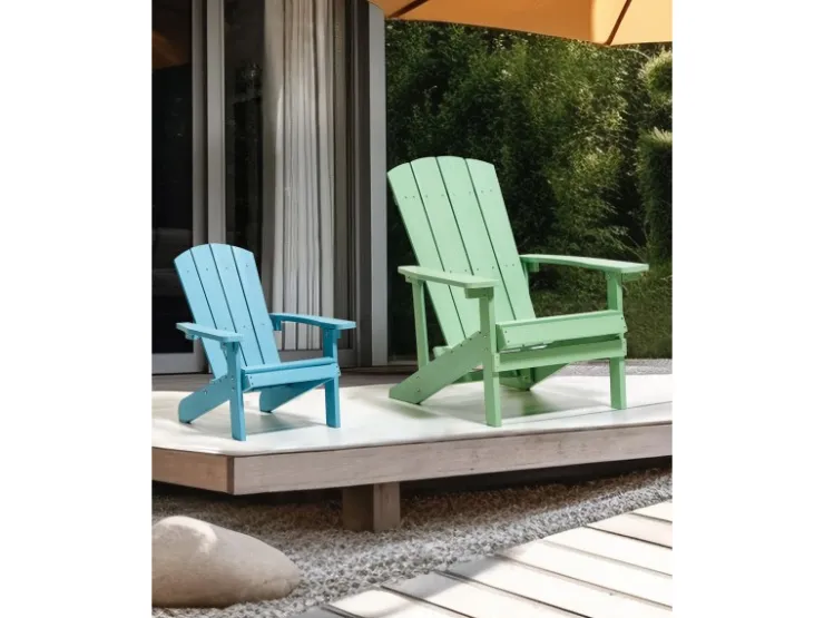 Beliani Gartenstuhl 88x75x88