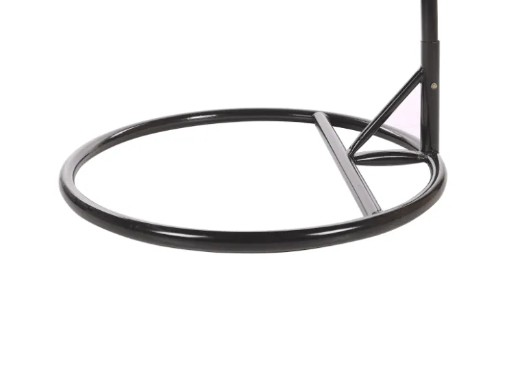 Beliani Hängesessel Schwarz 97x97x199* Sessel
