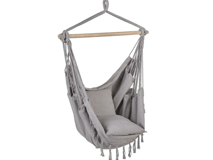 Beliani Hängesessel 152x122x152