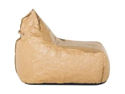 Beliani Sitzsack DROP Gold 75x63x73