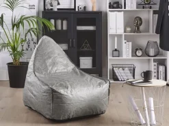 Beliani Sitzsack DROP Hell 75x63x73