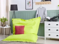 Beliani Sitzsack FUZZY Limetten 140x180x20* Sitzsäcke