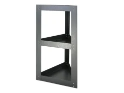 Bellissa Pflanzregal Triangolo Dreieckig Anthrazit-Metallic 71cm x 35cm x 35cm* Eckregale