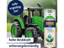 belton Free AQUAcolours Buntlack RAL 6018 matt 400 ml