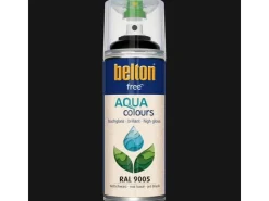 belton Free AQUAcolours Buntlack RAL 9005 hochglänzend 400 ml* Sprühlacke