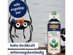 belton Free AQUAcolours Buntlack RAL 9005 hochglänzend 400 ml* Sprühlacke