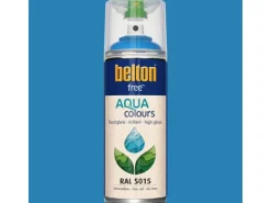 belton Free AQUAcolours Buntlack RAL 5015 hochglänzend 400 ml