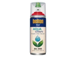 belton Free AQUAcolours Buntlack RAL 3000 hochglänzend 400 ml