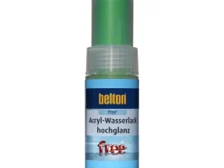 belton Free AQUAcolours Lackstift RAL 6018 hochglänzend 9 ml* Stifte|Sprühlacke