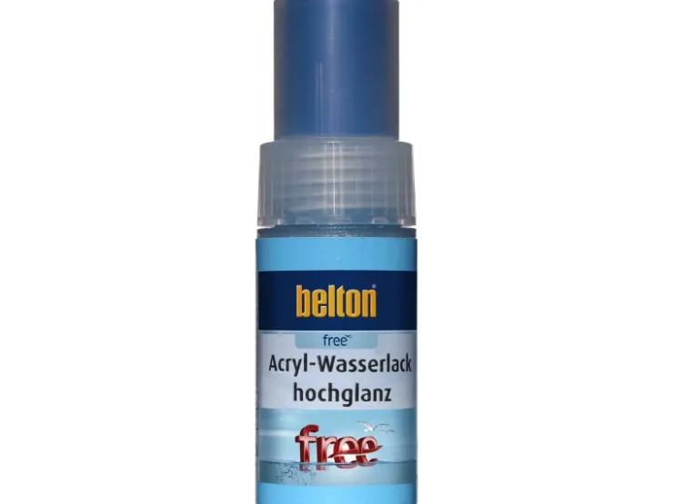 belton Free AQUAcolours Lackstift RAL 5010 hochglänzend 9 ml* Sprühlacke