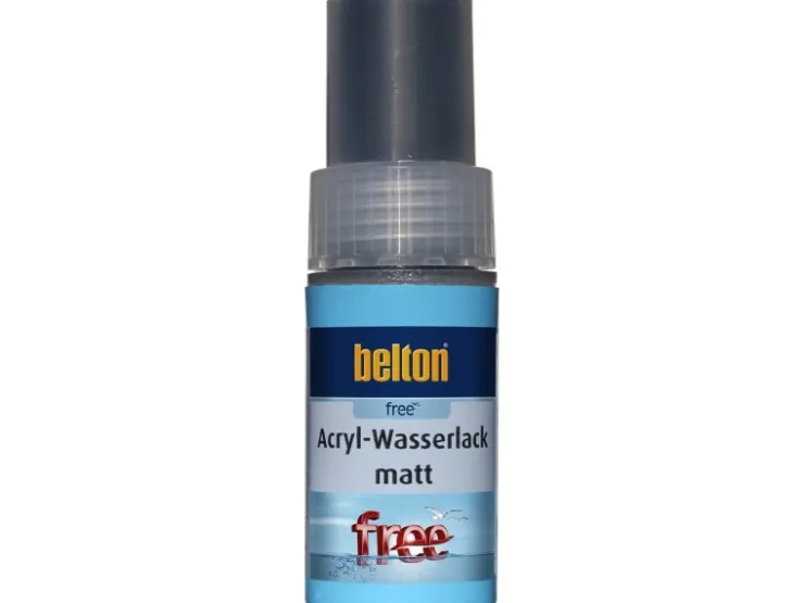 belton Free AQUAcolours Lackstift RAL 9005 matt 9 ml* Buntlacke