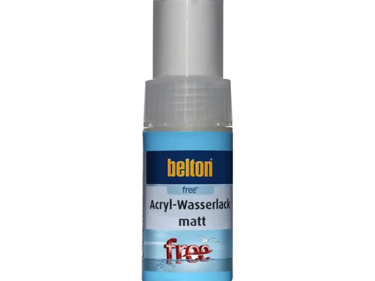 belton Free AQUAcolours Lackstift RAL 9010 matt 9 ml